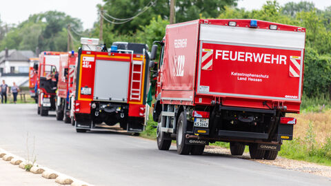 Katastrophenschutz Land Hessen im Einsatzgebiet Stolberg-Erftstadt Katastrophenschutz Land Hessen im Einsatzgebiet Stolberg-Erftstadt