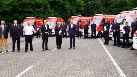 Sieben neue Brandschutzerziehungsmobile Sieben neue Brandschutzerziehungsmobile
