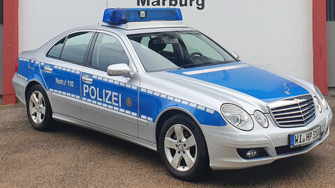 Das seltene Polizeifahrzeug gehört nun dem PMC Das seltene Polizeifahrzeug gehört nun dem PMC