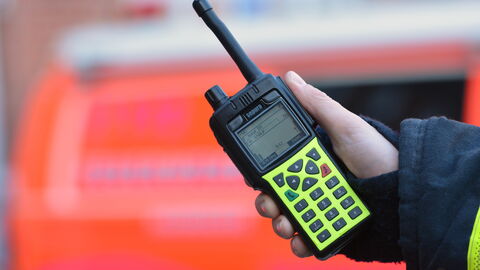 Feuerwehr Digitalfunk Funkgerät BOS