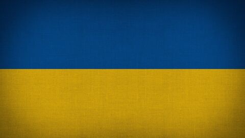 Ukraine Flagge