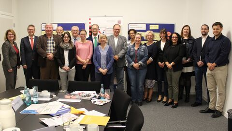 Verleihung Familienfreundlicher Arbeitgeber Land Hessen Teilnehmer Dienststellen 2019