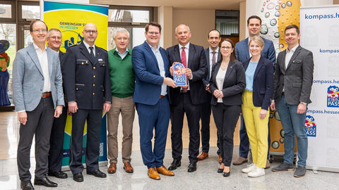 KOMPASS Sicherheitssiegel für Stadt Bad Vilbel