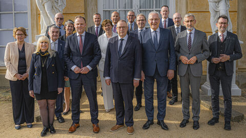 Innenministerinnen und Innenminister der Länder auf der Frühjahrskonferenz 