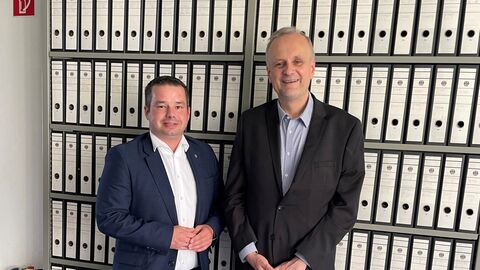 LBHS Hofmeister mit Herrn Schmidt vom BVA 