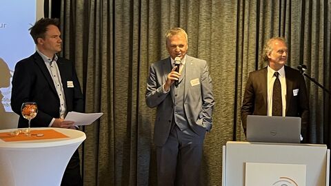 Innenstaatssekretär Martin Rößler spricht beim 19. Hessischen Bestattertag 